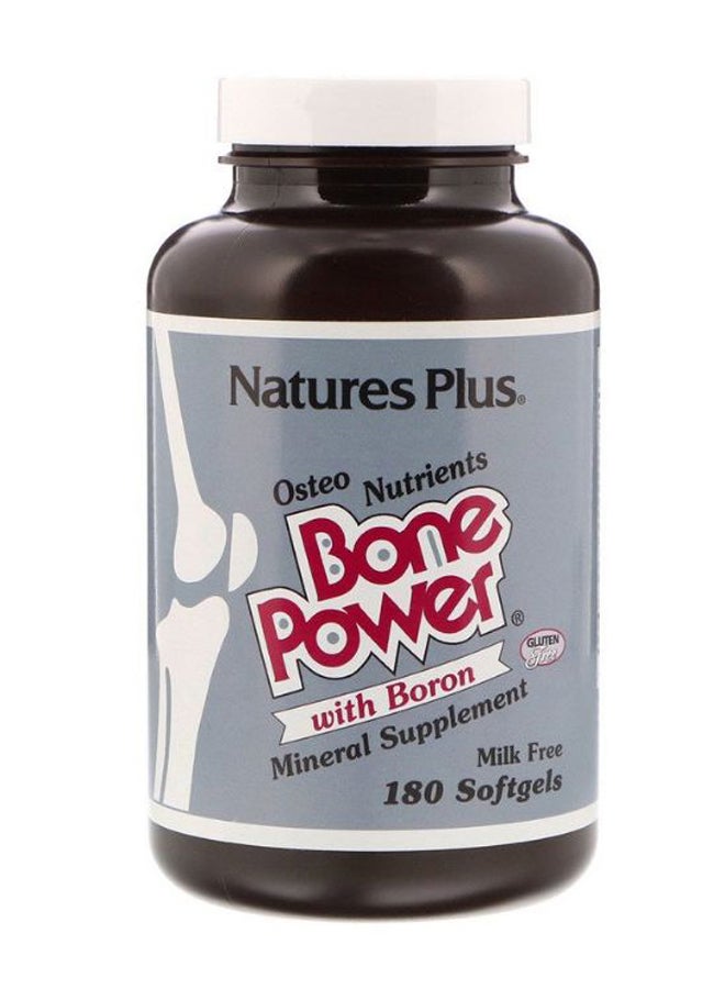 Natures Plus Bone Power With Boron - 180 Softgel - Image 1