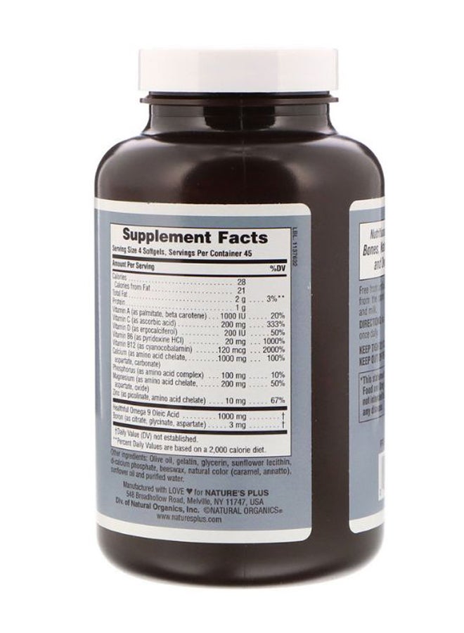 Natures Plus Bone Power With Boron - 180 Softgel - Image 2