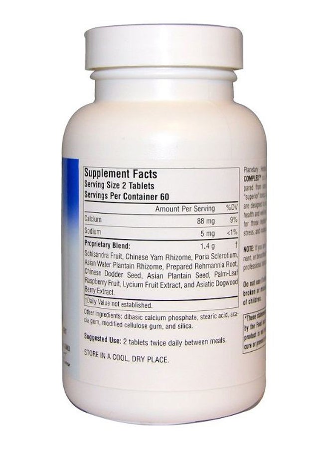PLANETARY HERBALS Schisandra Adrenal Complex Herbal Supplement - 120 Tablets  - Image 2