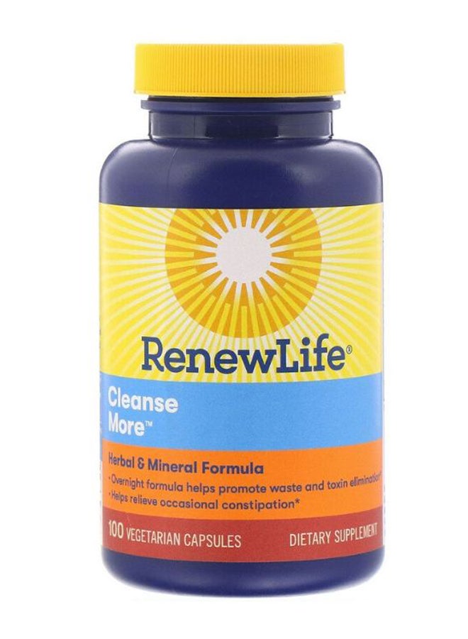 تركيبة كلينس مور من الأعشاب والمعادن - 100 كبسولة - Image 1