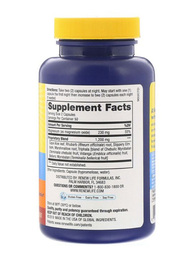 تركيبة كلينس مور من الأعشاب والمعادن - 100 كبسولة - Image 2