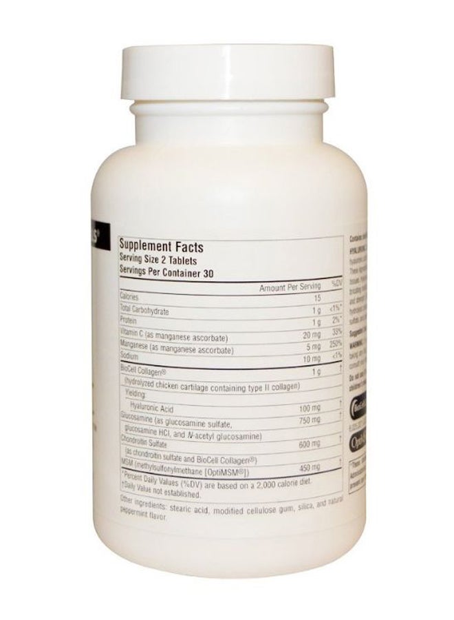 Source Naturals Hyaluronic Joint Complex - 60 Tablet - Image 2