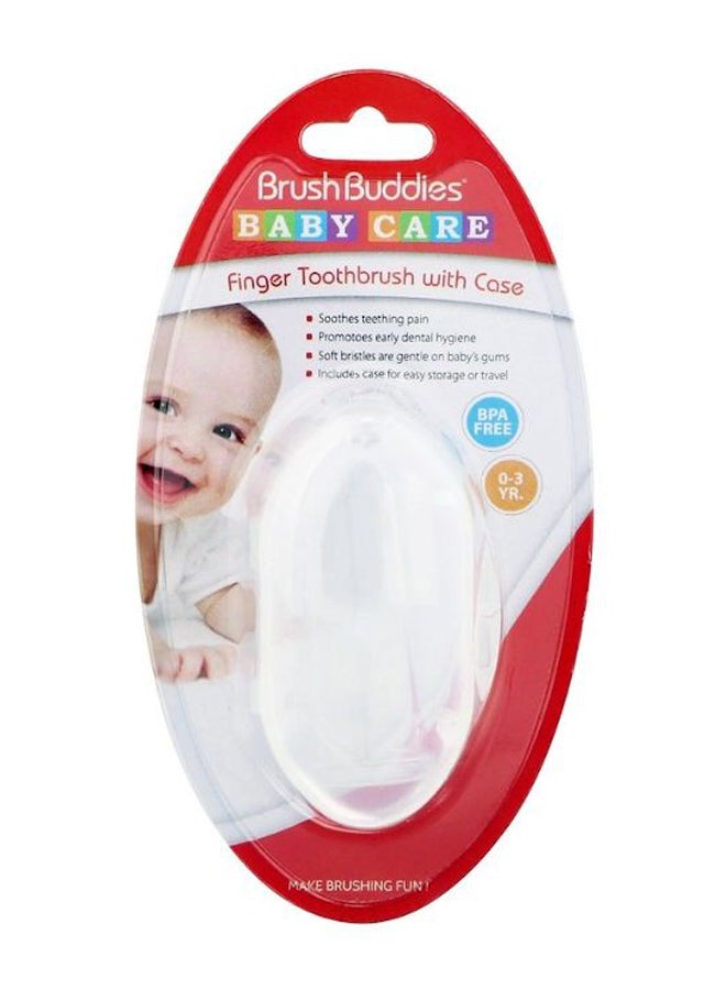 Brush Buddies - Baby Care Finger Toothbrush With Case - Image 1