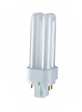 DULUX D/E 18 Watt Light Bulb 3000K G24Q2 - 4 Pin Lumilux
