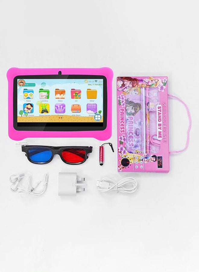 لينوسد جهاز تاب فور بلس للأولاد مقاس 7 بوصة بذاكرةٍ داخلية 16 جيجابايت واتصال واي فاي، وردي - Image 5