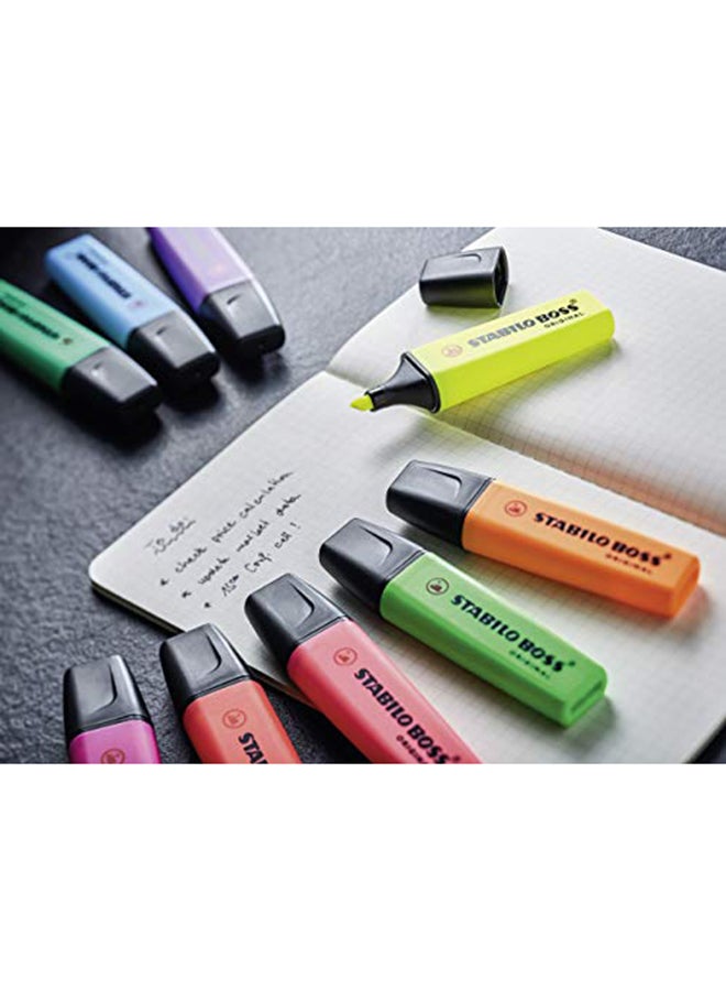 STABILO 8-Piece Boss Highlighter Marker Set Multicolour  - Image 5