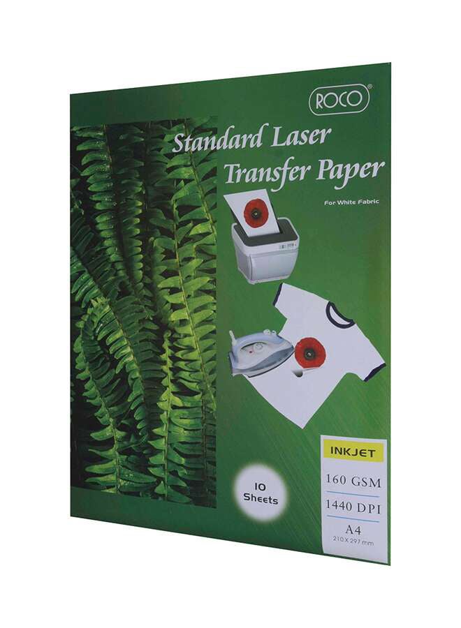 ورق للطباعة على الملابس بجهاز الكي a4