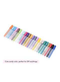 Aibecy Pack Of 24 Acrylic Painter Highlighter Multicolour  - Image 2