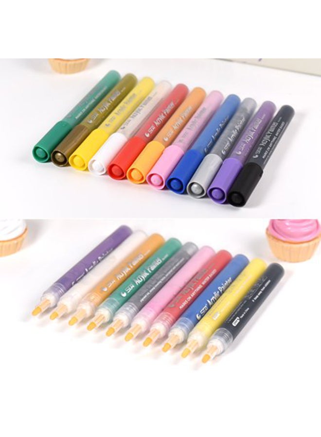 Aibecy Pack Of 24 Acrylic Painter Highlighter Multicolour - Image 3