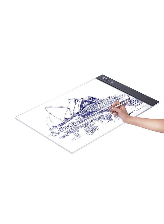 A4 LED Light Box Drawing Tracing Tracer White