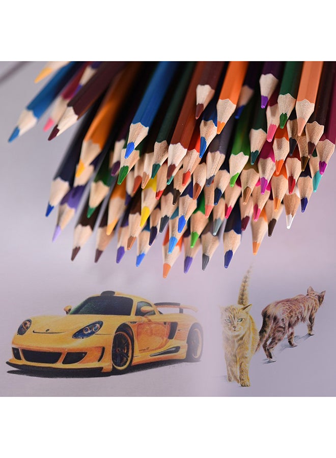 RINGSUN 72-Piece Colouring Pencils Set Multicolour - Image 4