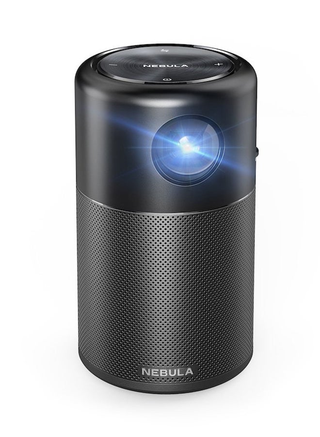Capsule Wireless USB Projector 100 ANSI Lumens Black