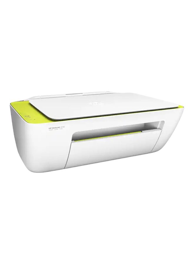 HP - DeskJet 2130 All-In-One Photo Printer With Print/Copy/Scan Function White/Green - Image 1