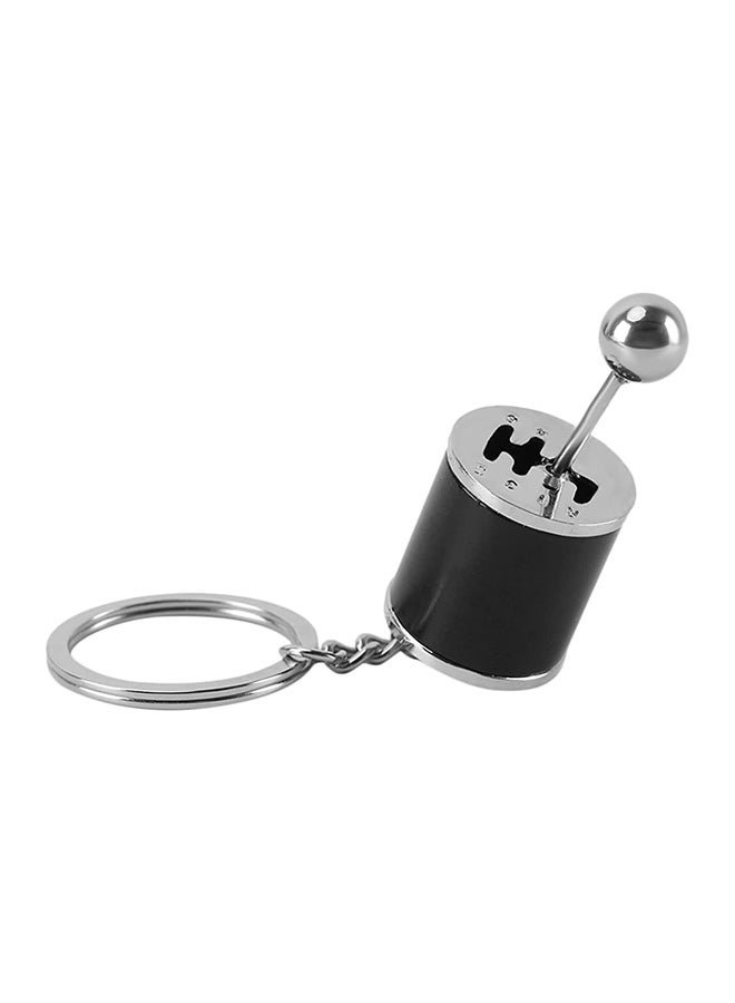 Generic 6-Speed Gearshift Key Chain Silver  - Image 4