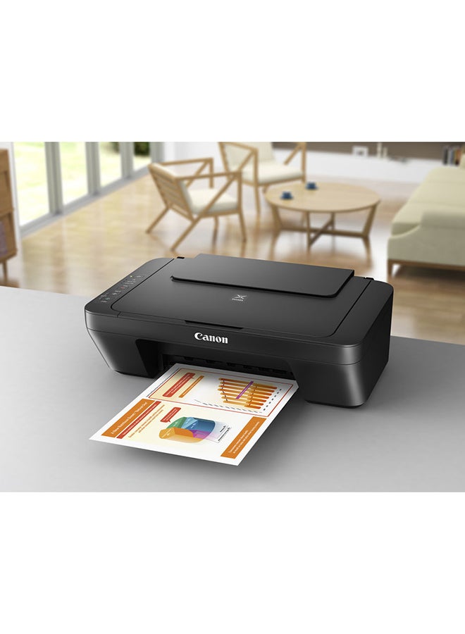 Pixma MG-2540S All-In-One Printer With Copy/Print And Scan Black