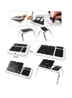 E-Table Portable Laptop Table White/Black  - Image 4