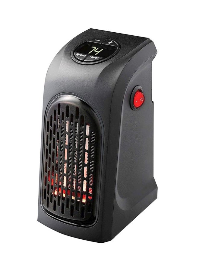 مدفأة كهربائية محمولة 400 W HEATER4.18 أسود/أحمر  - Image 1