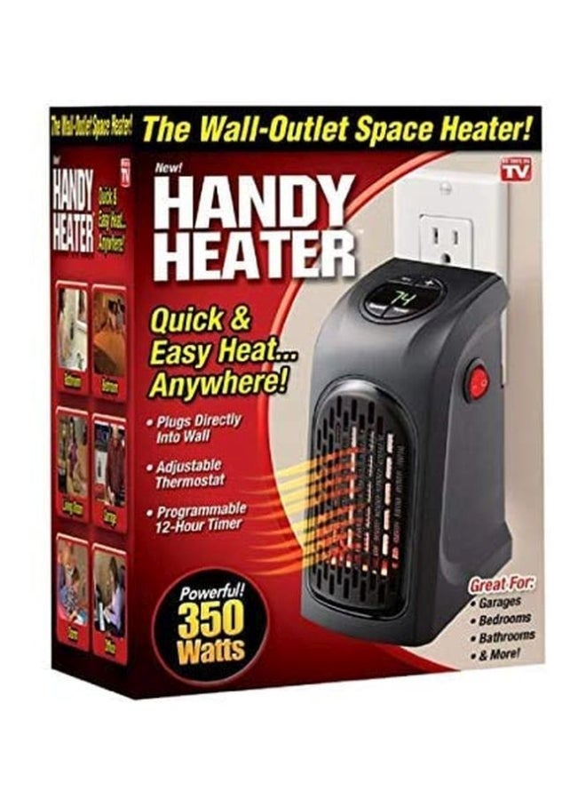 مدفأة كهربائية محمولة 400 W HEATER4.18 أسود/أحمر  - Image 3