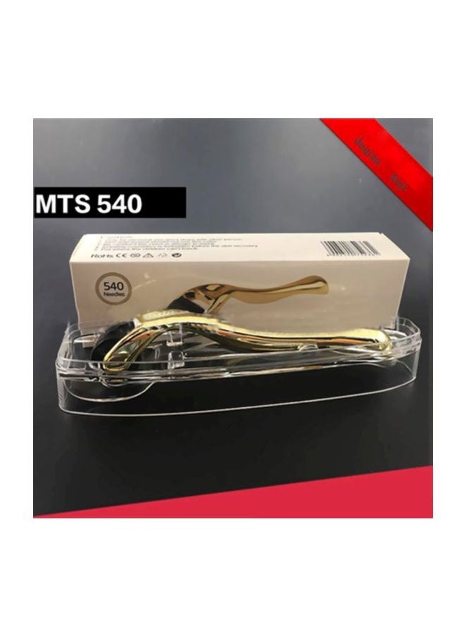 Facial Derma Roller Gold/Black - Image 4