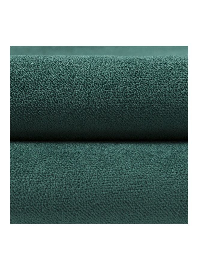 REGAL IN HOUSE Decorative Square Shaped Cushion polyester Emerald Green 43x43cm  - Image 5