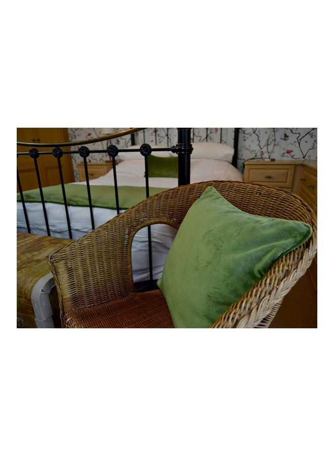 REGAL IN HOUSE Decorative Cushion polyester Fern Green 43x43cm  - Image 3