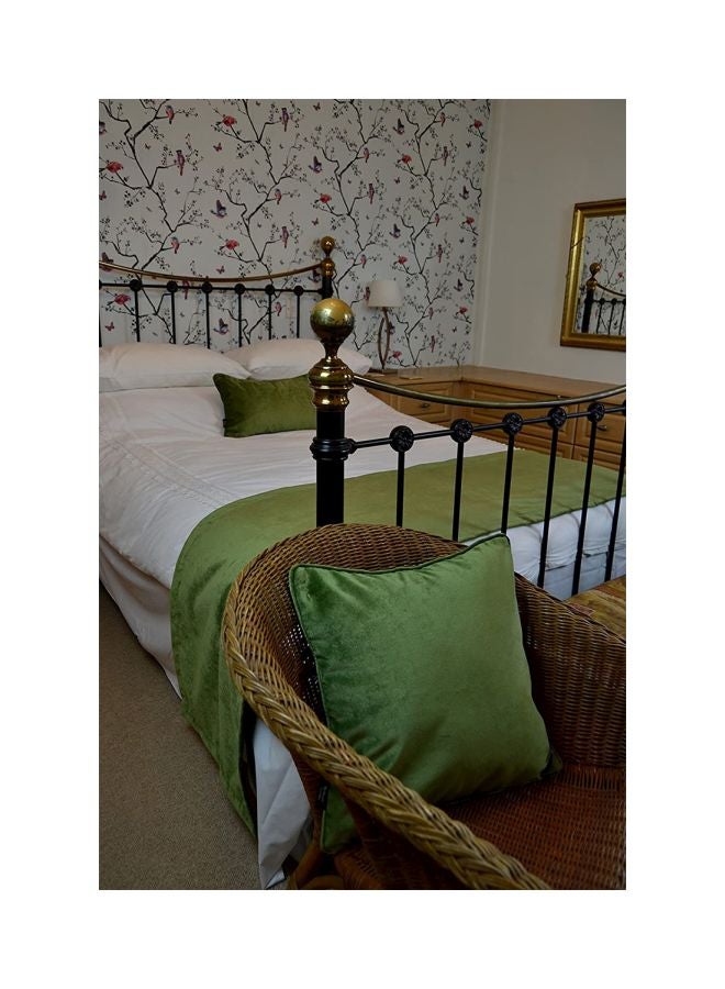 REGAL IN HOUSE Decorative Cushion polyester Fern Green 43x43cm  - Image 5