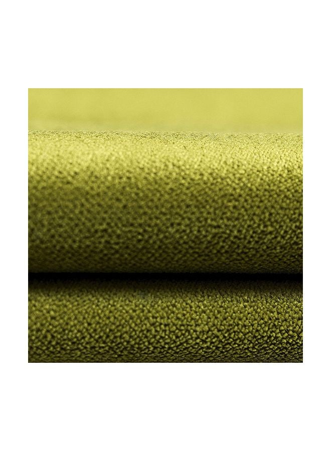 REGAL IN HOUSE Decorative Velvet Cushion polyester Lime Green 43x43cm  - Image 5
