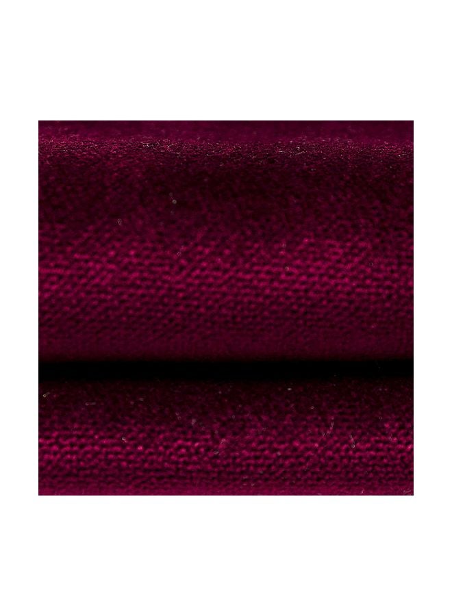 REGAL IN HOUSE Decorative Square Shaped Cushion polyester Wine Red 43x43cm  - Image 5