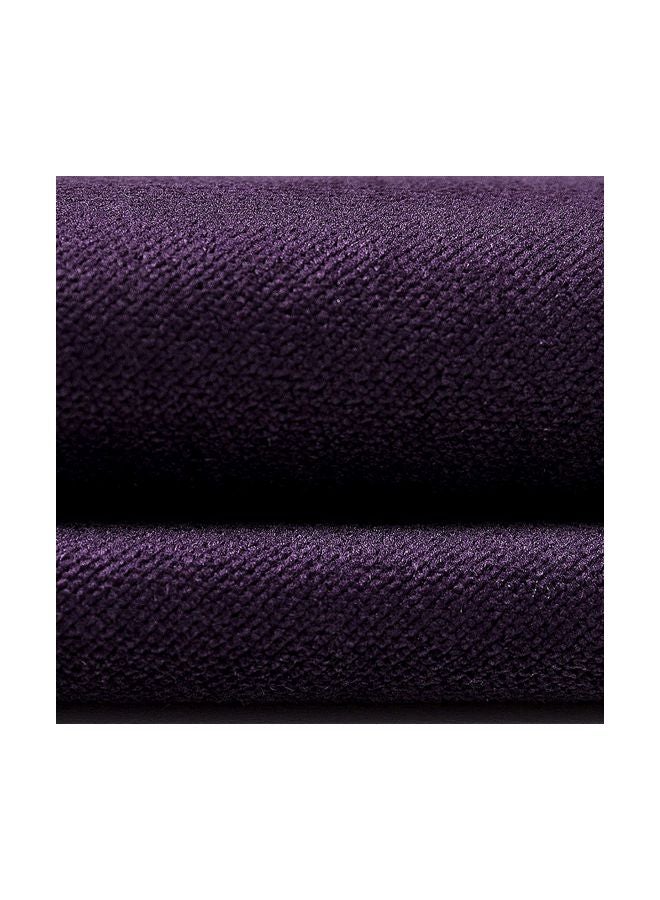 REGAL IN HOUSE Decorative Square Shaped Cushion polyester Aubergine Purple 50x50cm  - Image 5