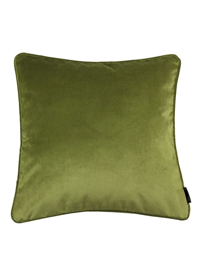 REGAL IN HOUSE Decorative Square Shaped Cushion polyester Green 50x50cm  - Image 1