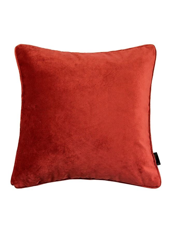 REGAL IN HOUSE Decorative Polyester Cushion polyester Rust Orange 50x50cm  - Image 1