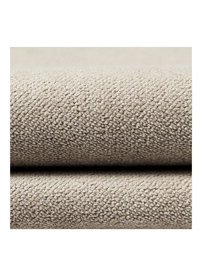 REGAL IN HOUSE Decorative Velvet Cushion polyester Beige 60x40cm  - Image 2