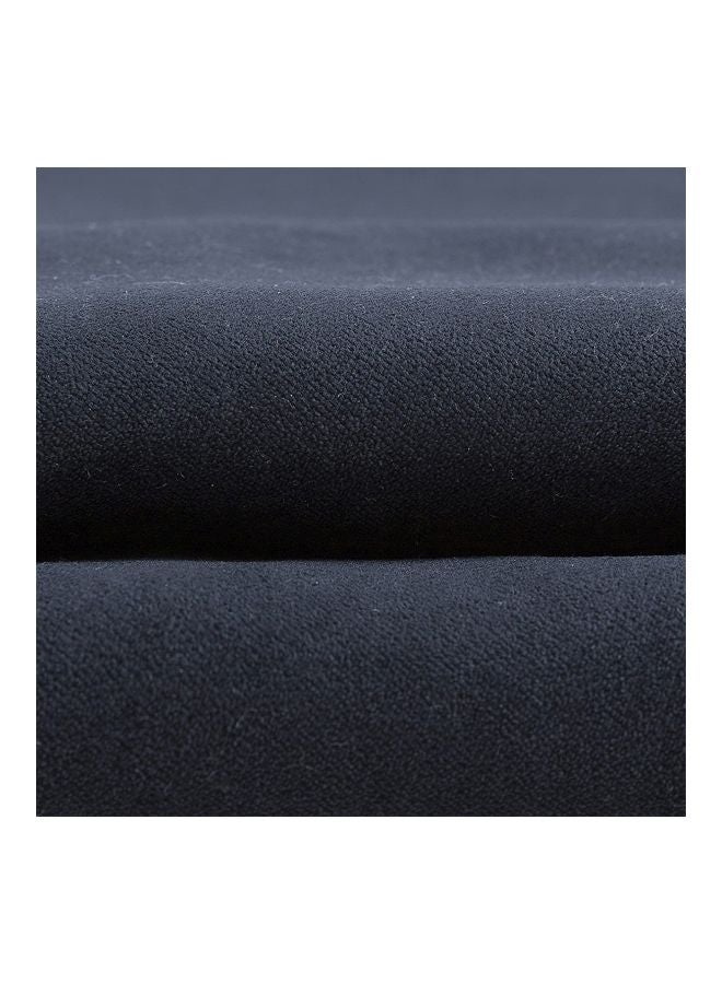 REGAL IN HOUSE Decorative Velvet Cushion polyester Black 60x40cm  - Image 3