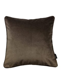Decorative Velvet Cushion polyester Mocha 43x43cm