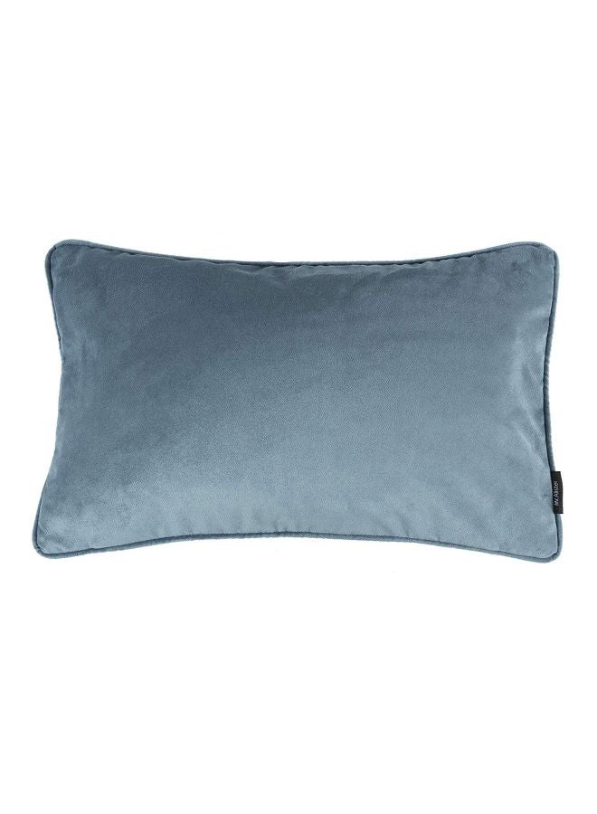 REGAL IN HOUSE Decorative Pillow velvet Dove Grey 60x40cm  - Image 1