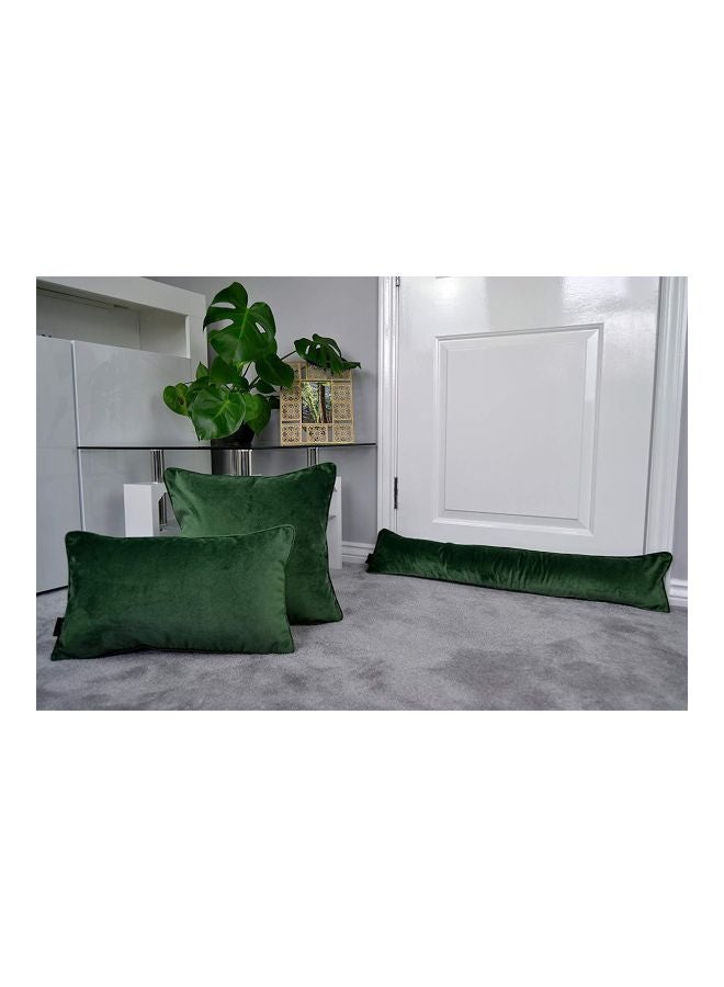 REGAL IN HOUSE Decorative Square Shaped Cushion polyester Moss Green 60x40cm  - Image 5