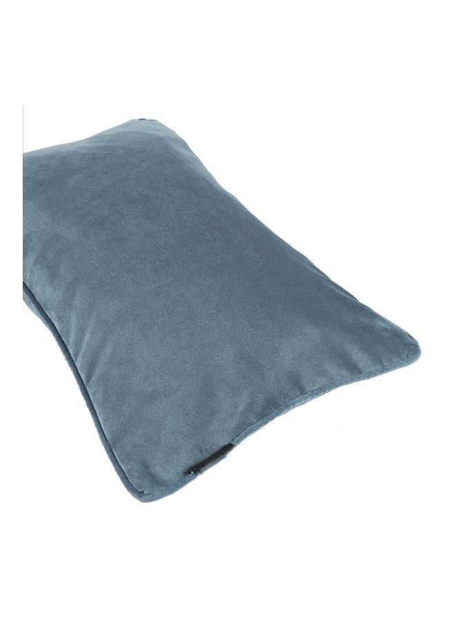 REGAL IN HOUSE Decorative Filled Cushion polyester Petrol Blue 60x40cm  - Image 2