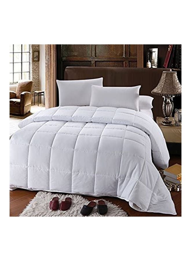 REGAL IN HOUSE Solid Microfibre Duvet Microfiber White 240x190x4cm  - Image 3