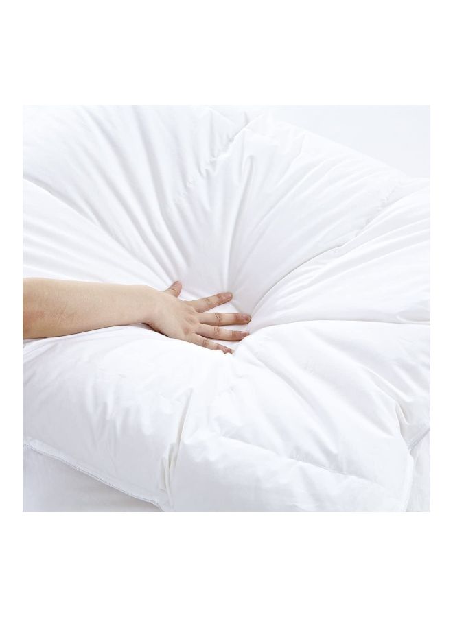 REGAL IN HOUSE Microfibre Duvet Filler Microfiber White  - Image 3