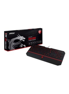 Interceptor DS4100 Wired Gaming Keyboard Black/Red