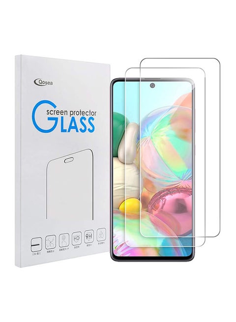Tempered Glass Screen Protector For Samsung Galaxy A51 Clear