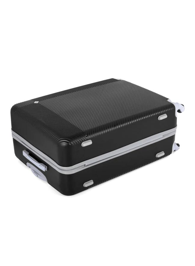 HIGHFLYER - Highflyer Astral 5 PC Hard Luggage Travel Bag Set Black - Image 1