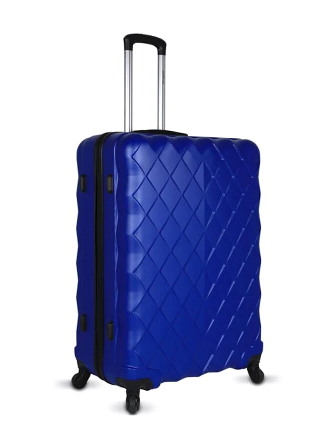 HIGHFLYER - Highflyer Diamente 5 PC Hard Luggage Travel Bag Set Blue - Image 1