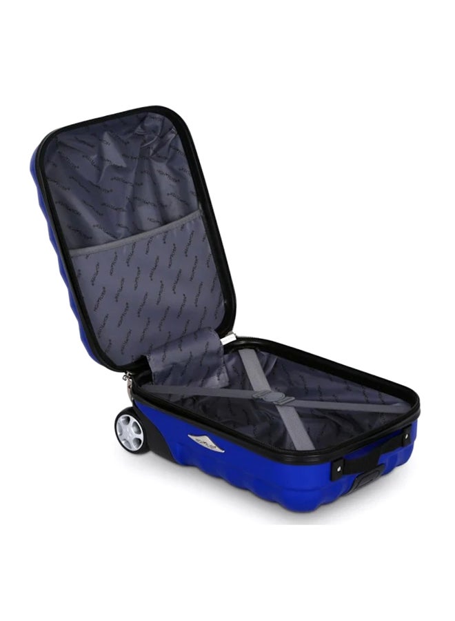 HIGHFLYER - Highflyer Diamente 5 PC Hard Luggage Travel Bag Set Blue - Image 1