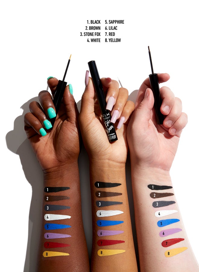 NYX PROFESSIONAL MAKEUP Epic Wear Liquid Liner Lilac  - Image 4