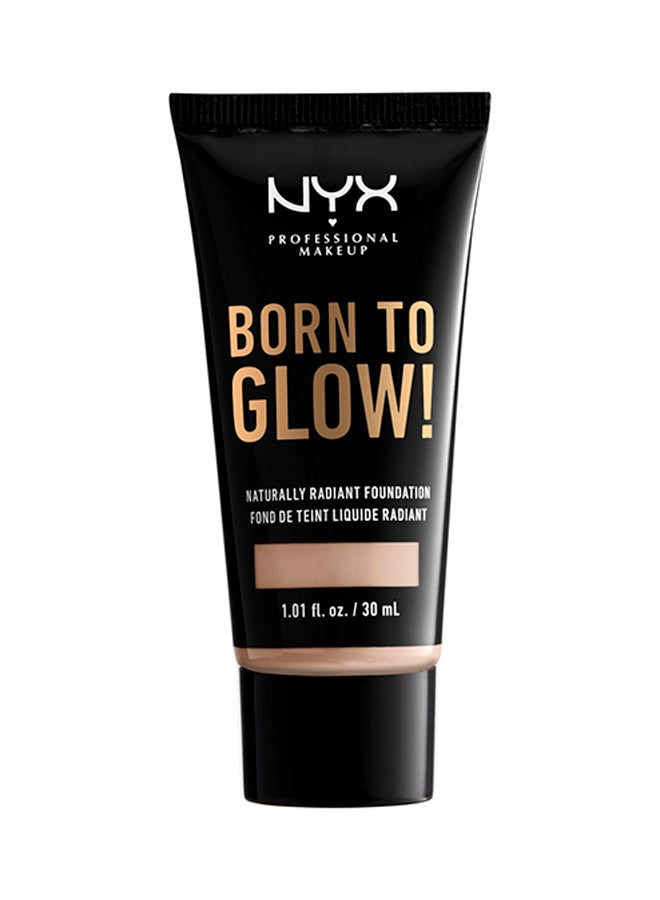 NYX PROFESSIONAL MAKEUP - Born To Glow! Naturally Radiant Foundation Porcelain - Image 1
