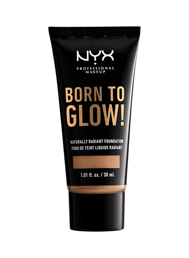NYX PROFESSIONAL MAKEUP Born To Glow! Naturally Radiant Foundation Neutral Tan - Image 2