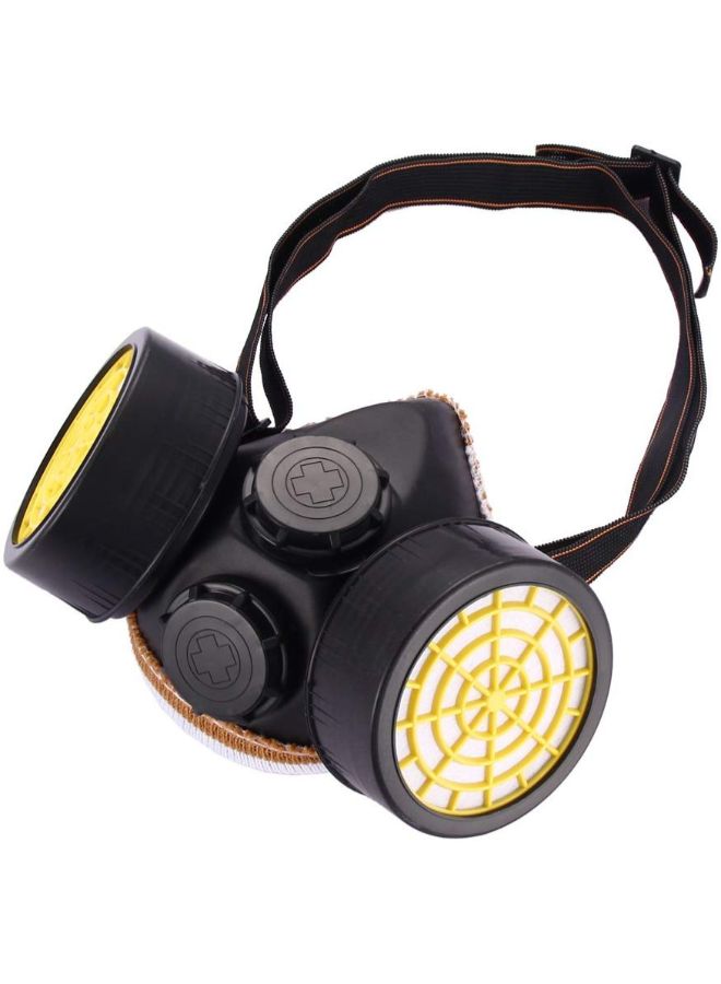 Generic - Anti Dust Paint Respirator Mask With Goggle 16 x 17 x 18cm - Image 1