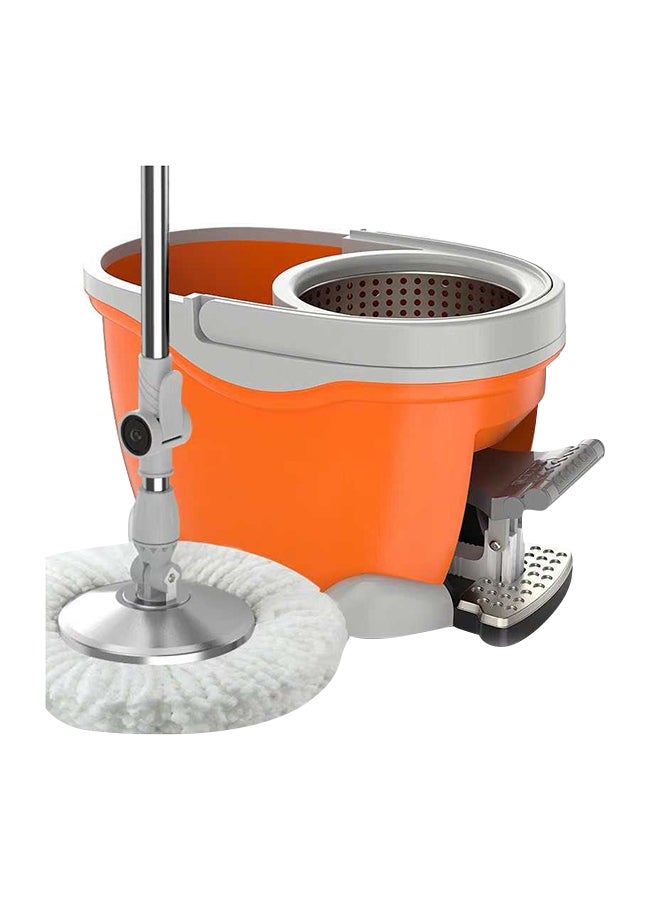 ALMUFARREJ - 3- Piece 360 Degree Rotating Magic Spin Mop And Bucket Set Multicolour 18x47x28cm - Image 1