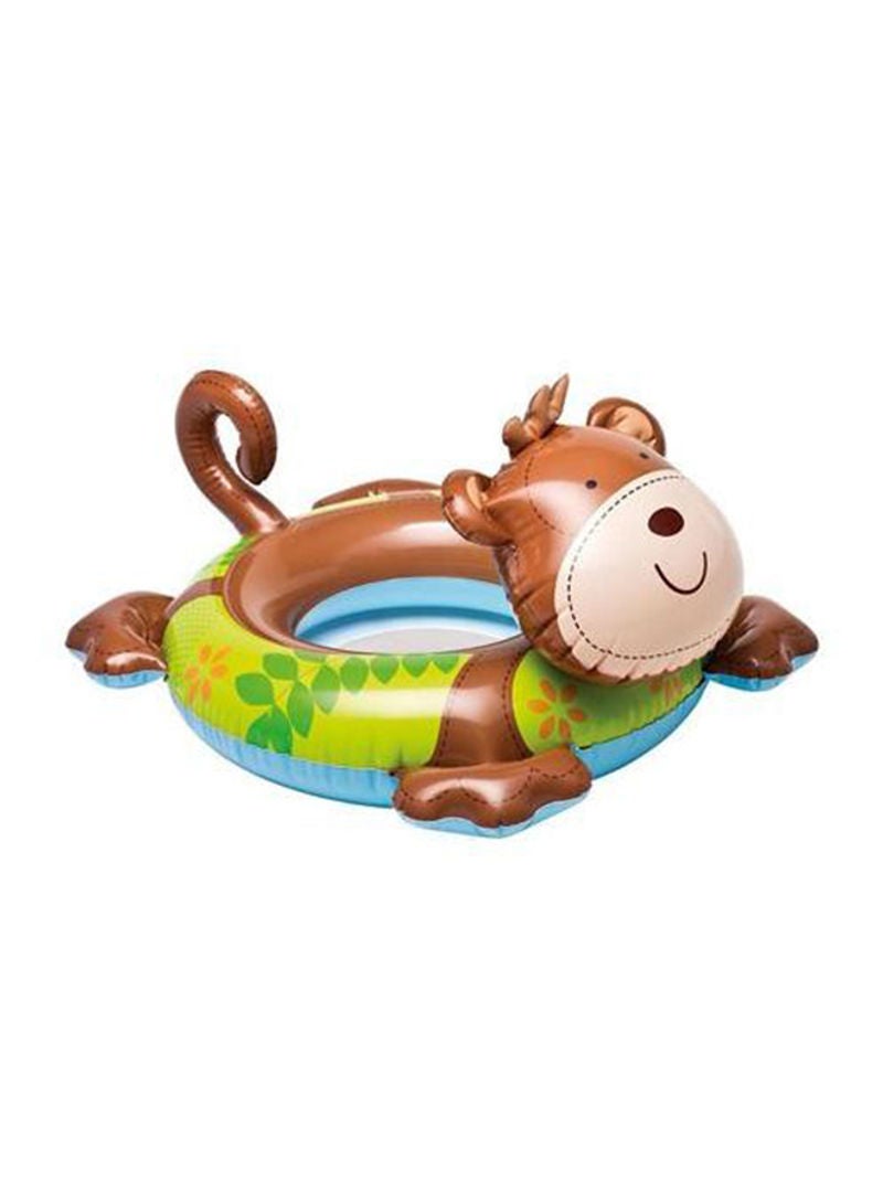 انتكس مجموعة عوامات سباحة قابلة للنفخ بتصميم حلقة على شكل حيوانات من 3 قطع - Image 3